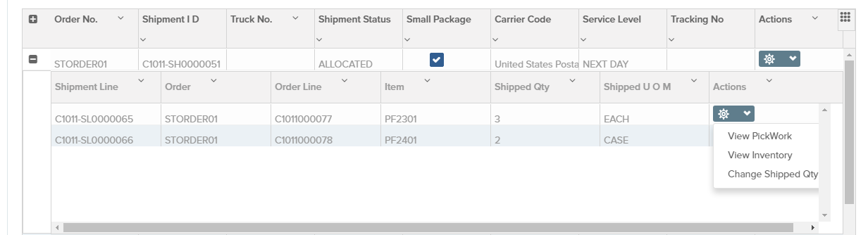 activeShipments